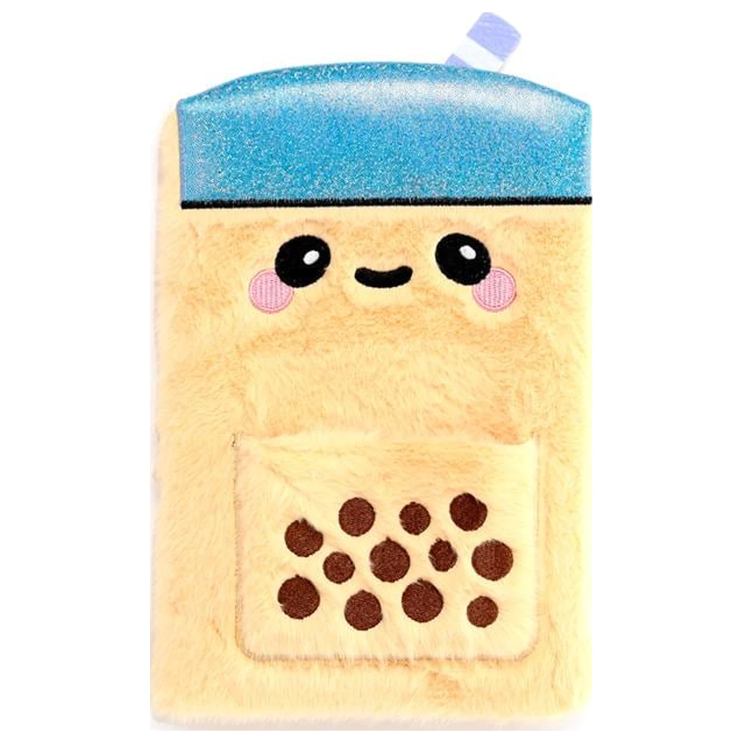 KAWAII Boba the Bubble Tea Premium Fluffy Zápisník + 1 Mini fotografii produktu