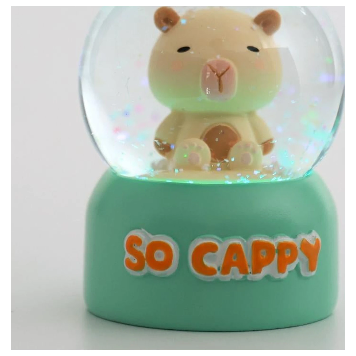 KAWAII Capybara sněžítka fotografii produktu