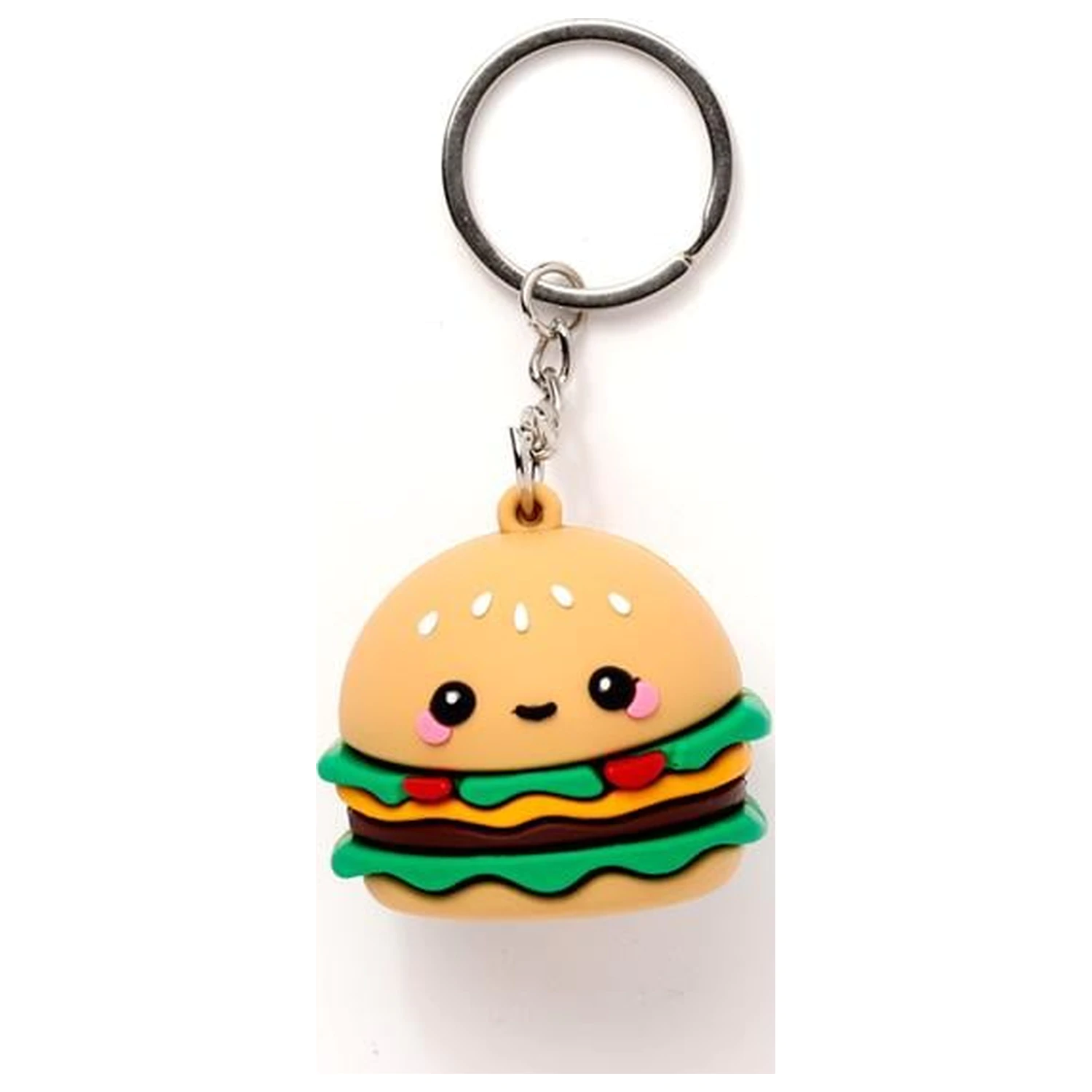 KAWAII Hammy the Burger PVC 3D klíčenka fotografii produktu