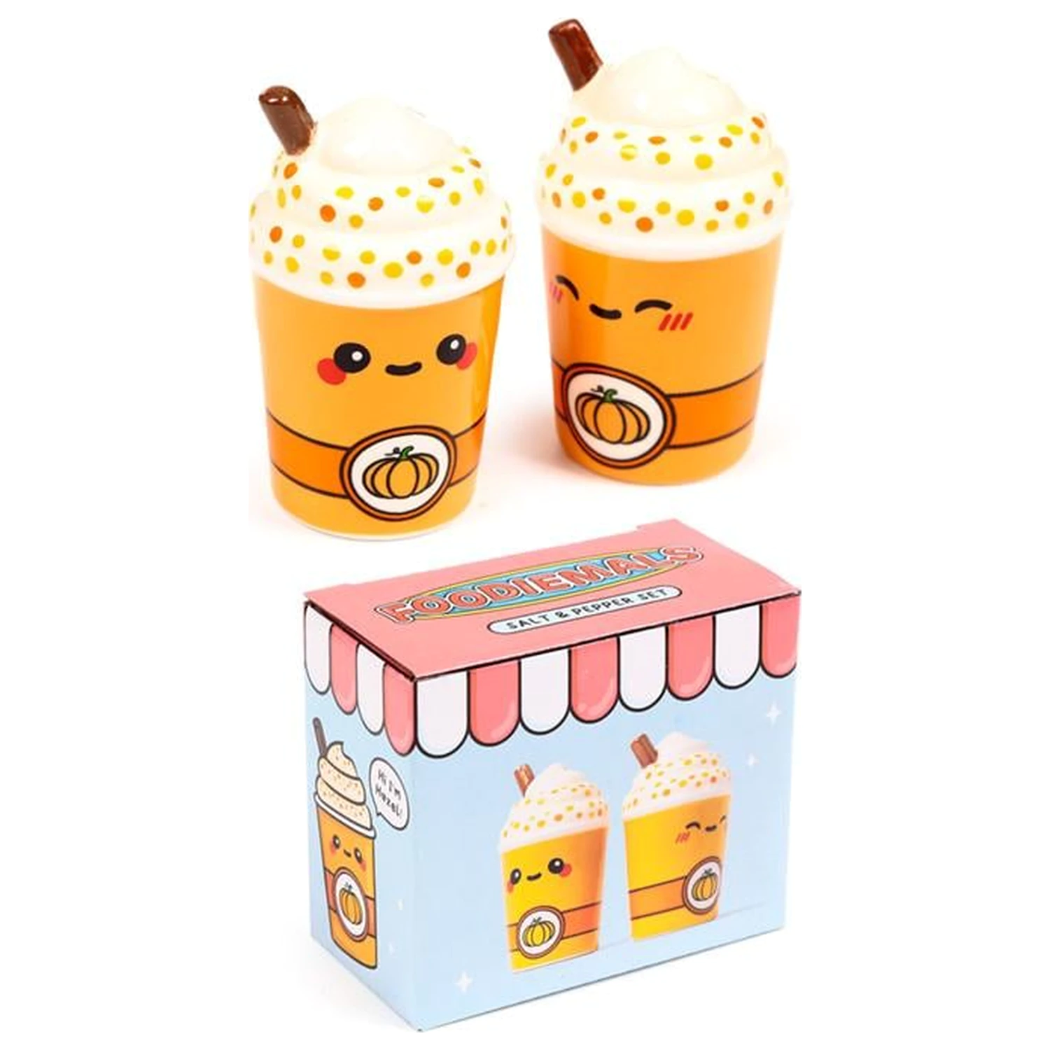 KAWAII Kořeněné dýňové latté slánka a pepřenka sada fotografii produktu