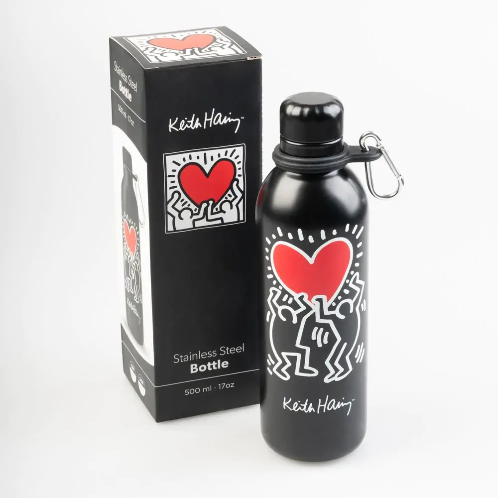 Keith Haring Nerezová láhev 500 ml fotografii produktu