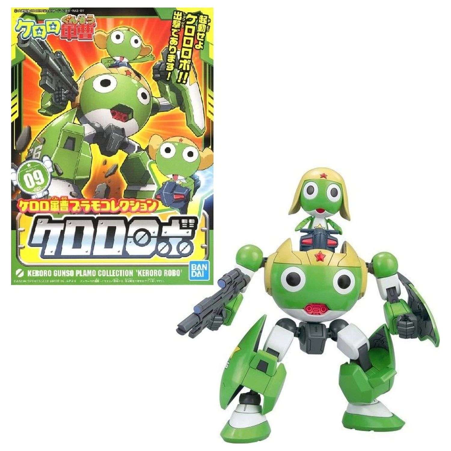 KERORO Keroro Robo Model Kit fotografii produktu