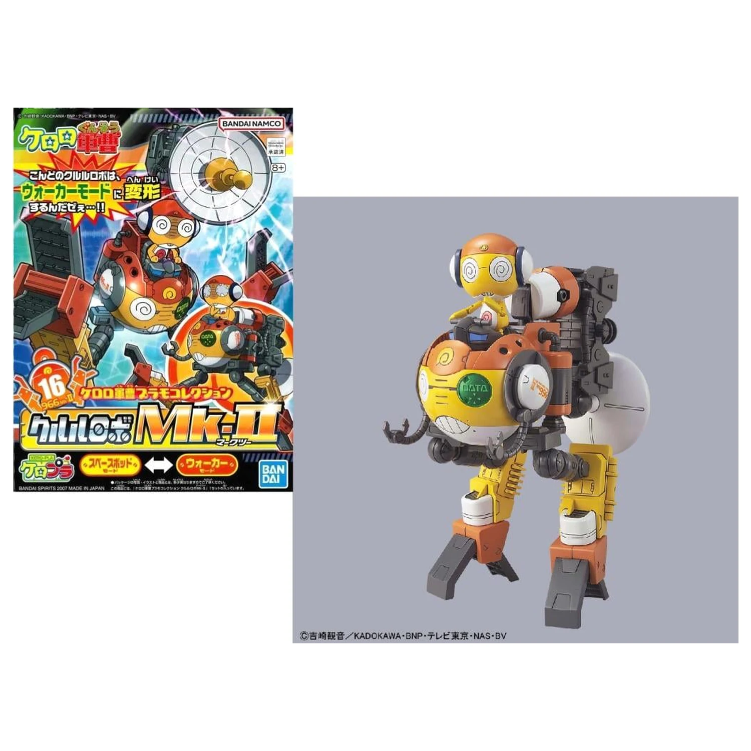 KERORO Kululu Robo MK2 Modelová sada fotografii produktu