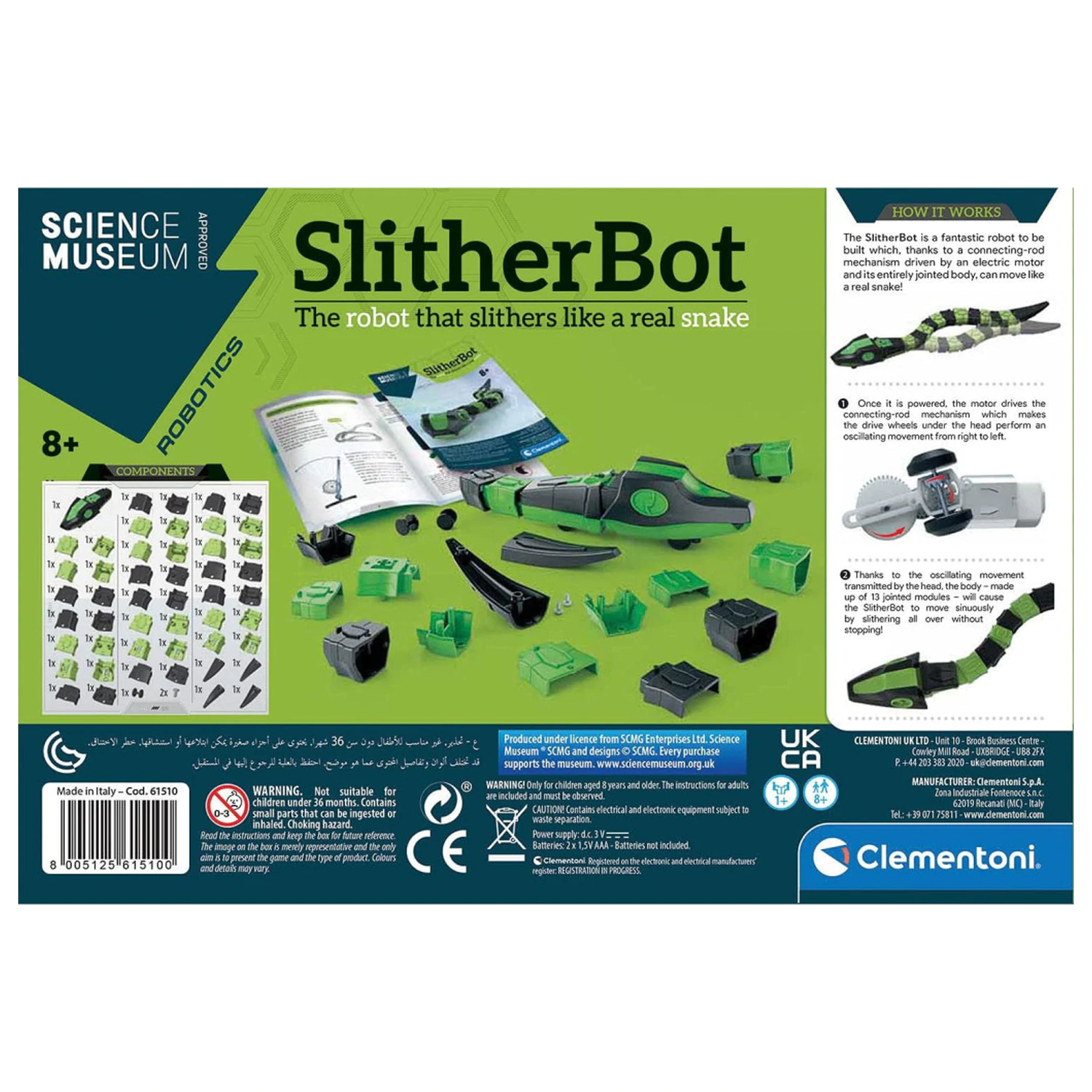 Slither.io hračka pro stavění robota hada fotografii produktu
