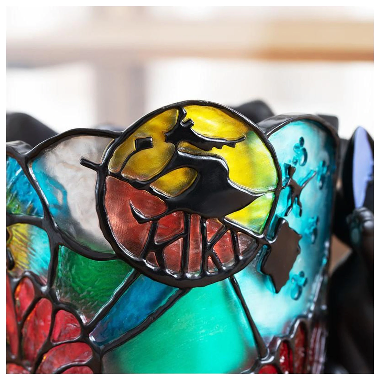 Kiki's Delivery Service Jiji Vitrážový květináč Diorama 18.5 cm fotografii produktu