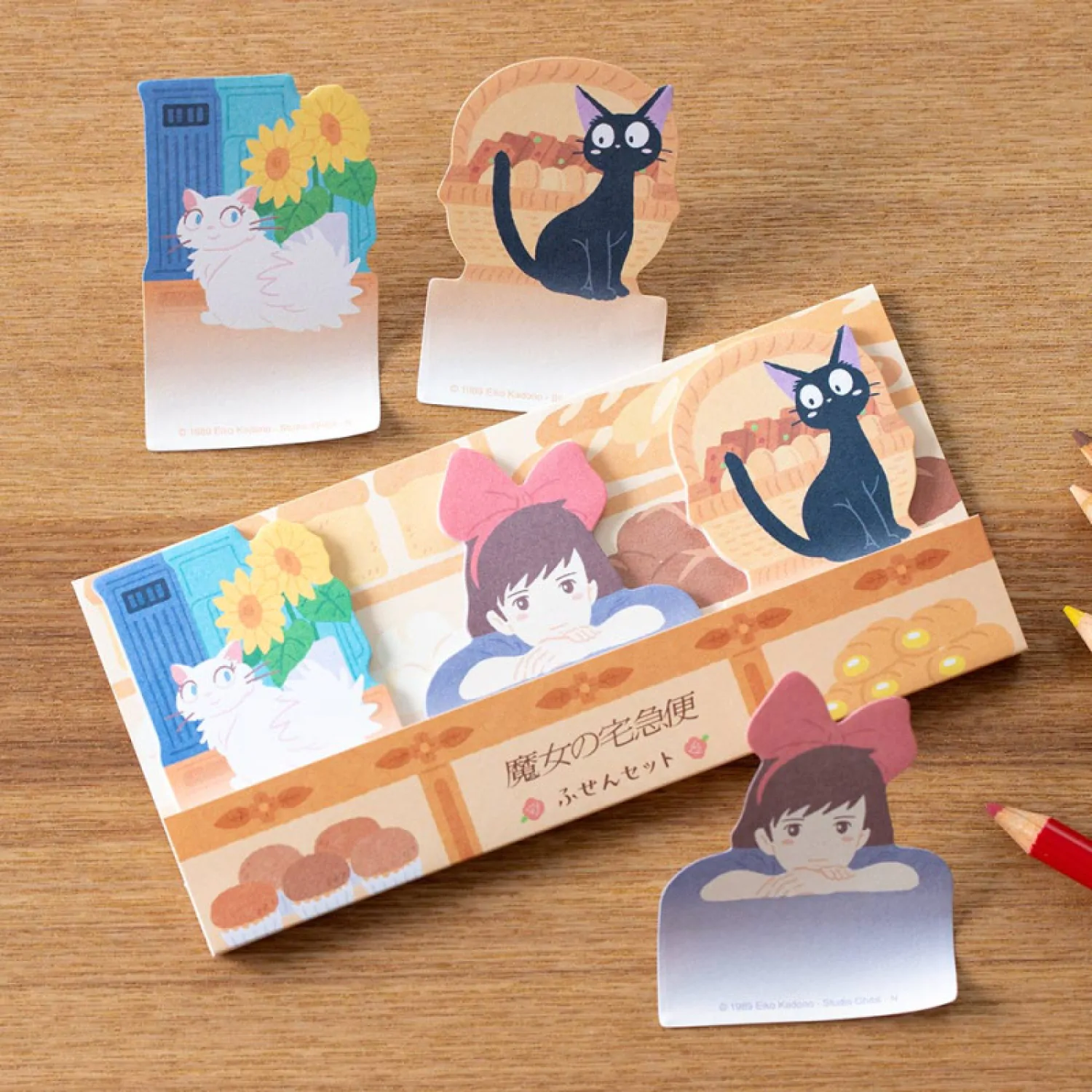 Kiki´s Delivery Service Memo Set Kiki, Jiji & Licy fotografii produktu