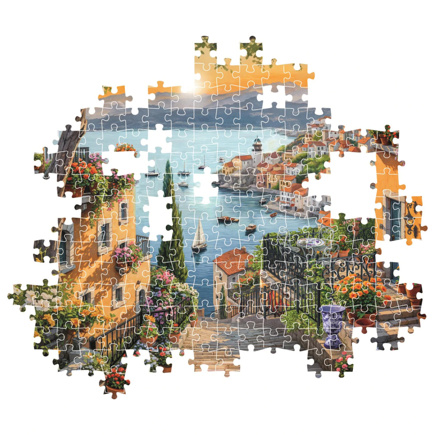 Harbor Steps puzzle o 1500 dílcích fotografii produktu