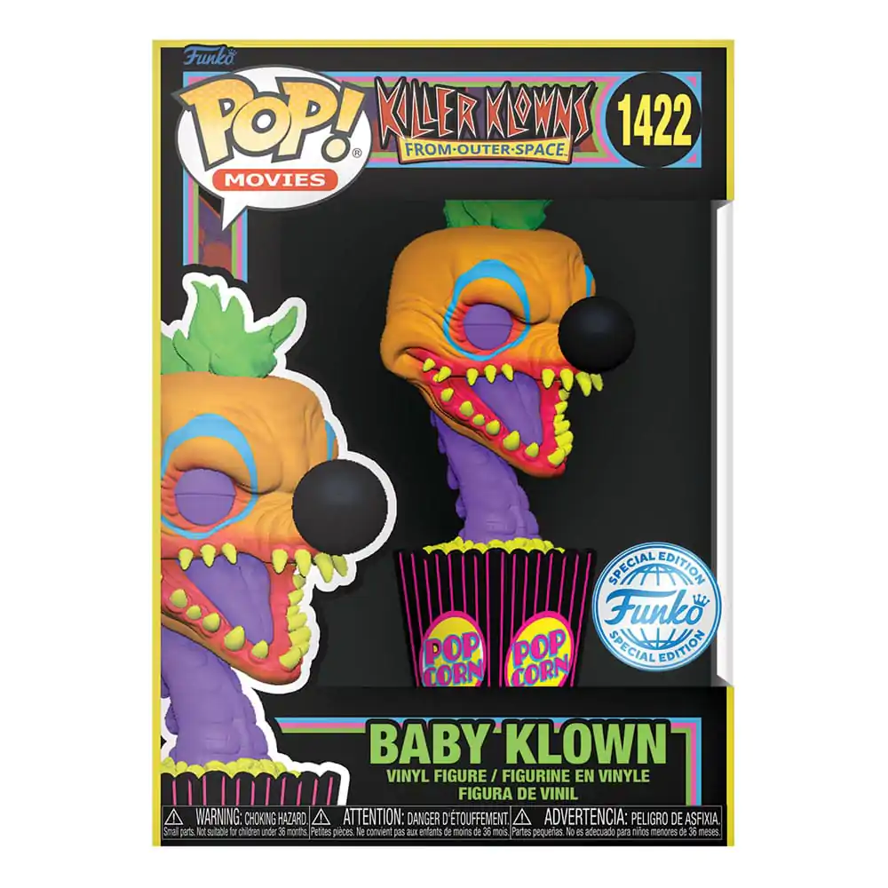 Killer Klowns from Outer Space Funko POP! Movies Vinylová figurka Baby Klown(BLKLT) Exclusive Edition 9 cm fotografii produktu