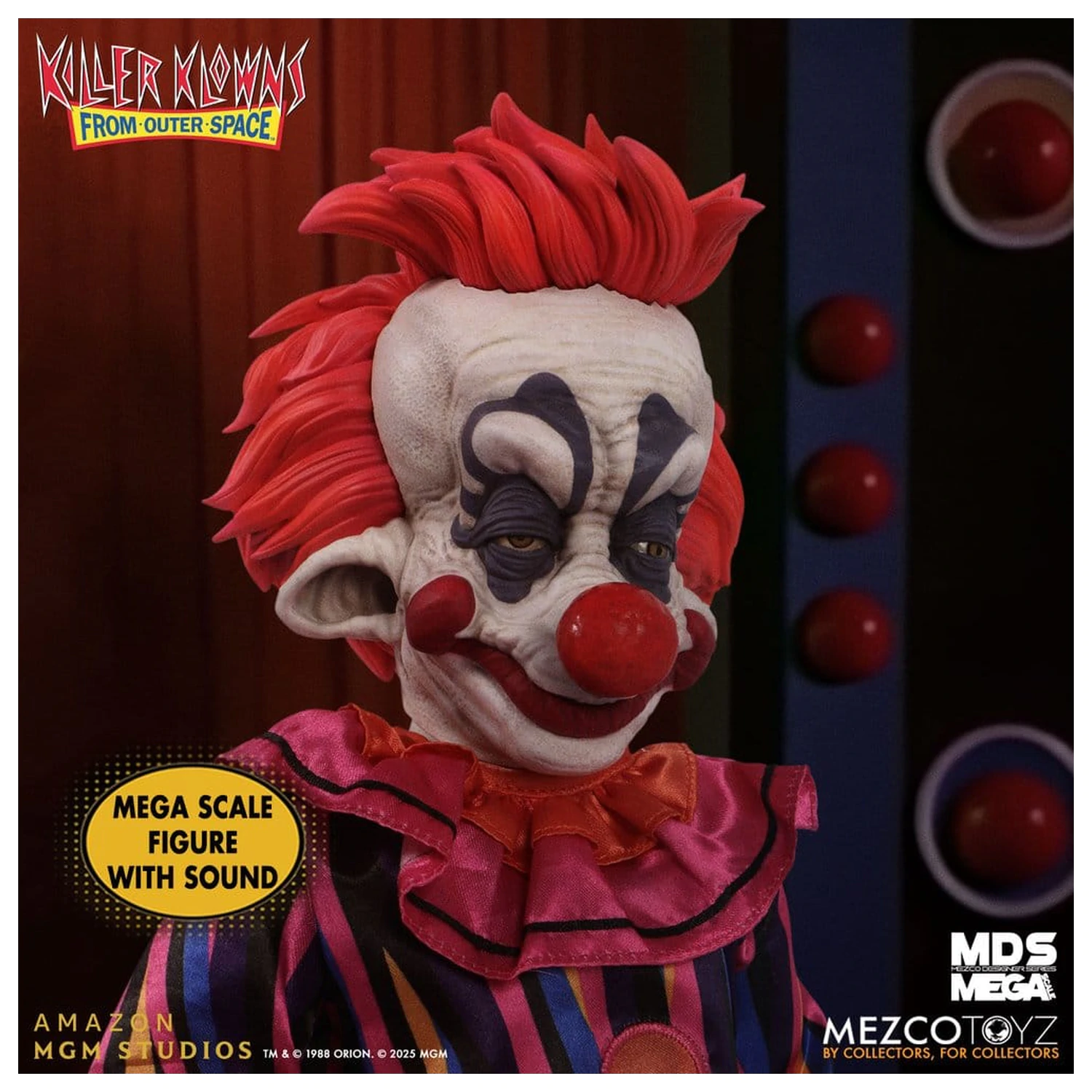 Killer Klowns from Outer Space MDS Mega Scale panenka Rudy 38 cm fotografii produktu