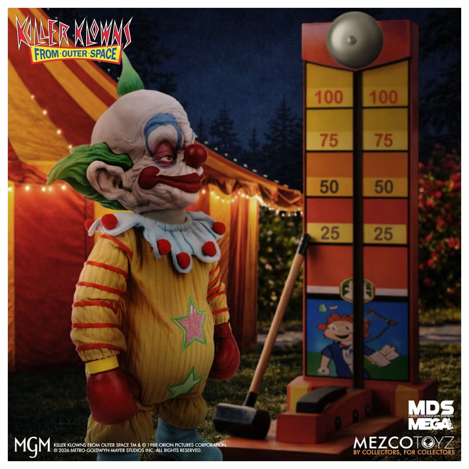 Killer Klowns From Outer Space MDS Mega Scale plyšová panenka Shorty 38 cm fotografii produktu