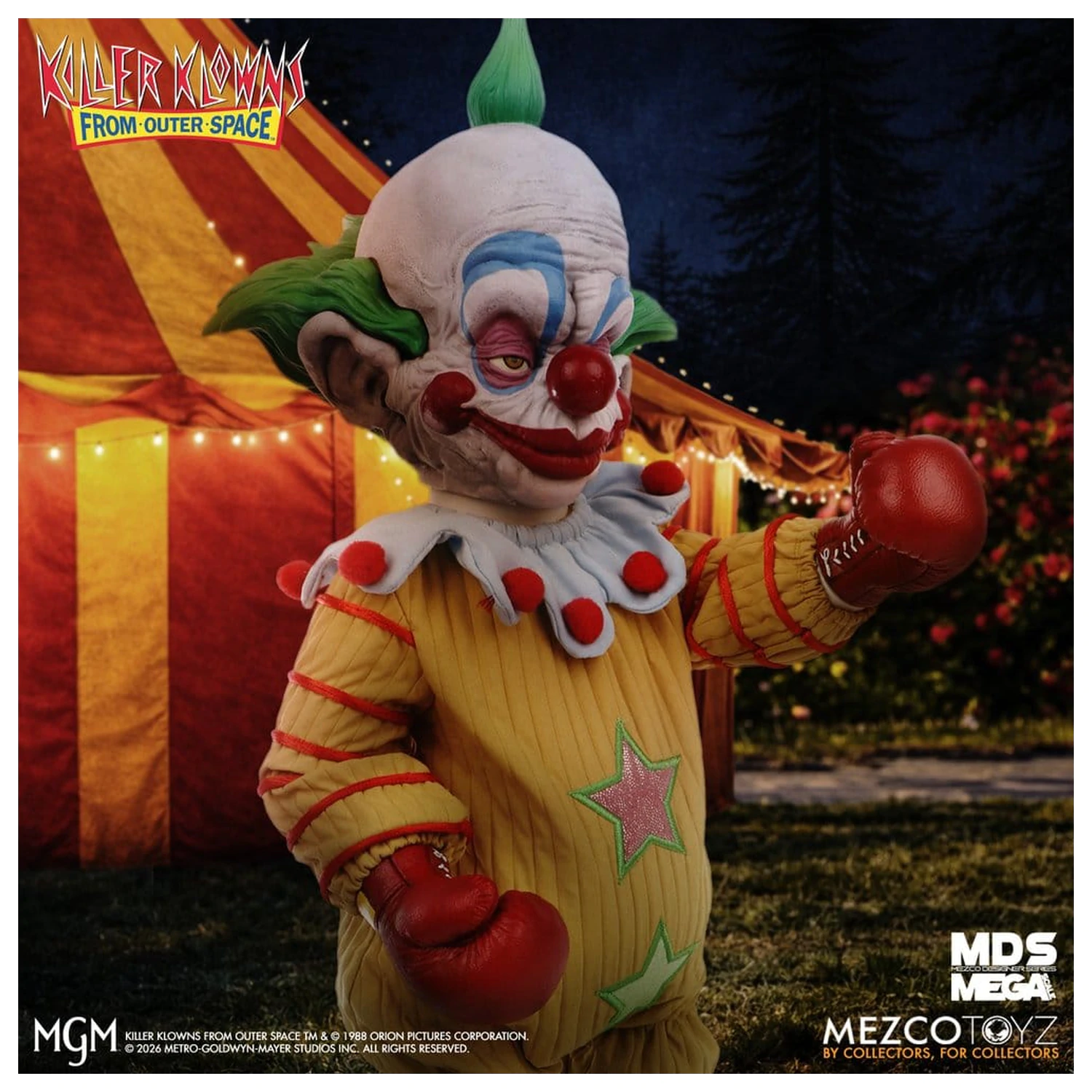 Killer Klowns From Outer Space MDS Mega Scale plyšová panenka Shorty 38 cm fotografii produktu