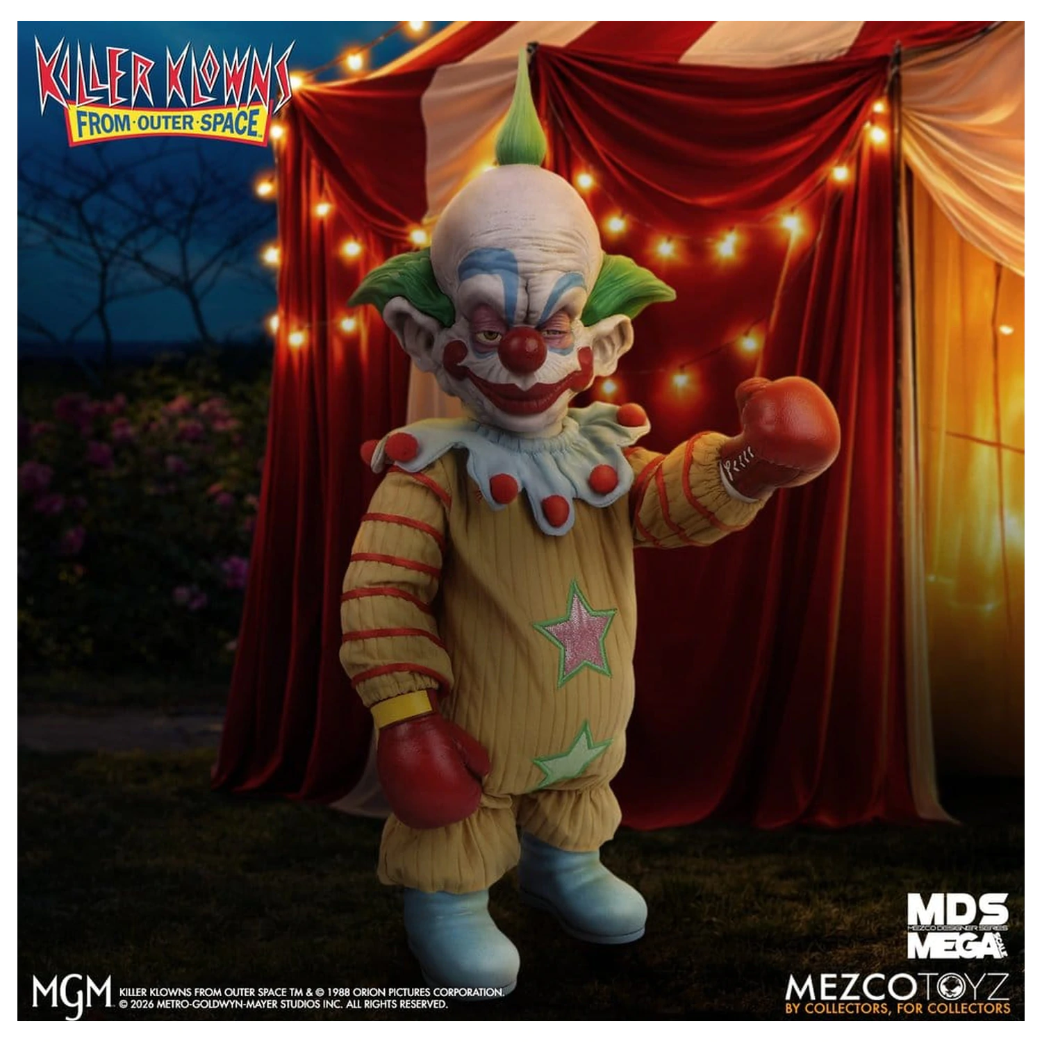 Killer Klowns From Outer Space MDS Mega Scale plyšová panenka Shorty 38 cm fotografii produktu