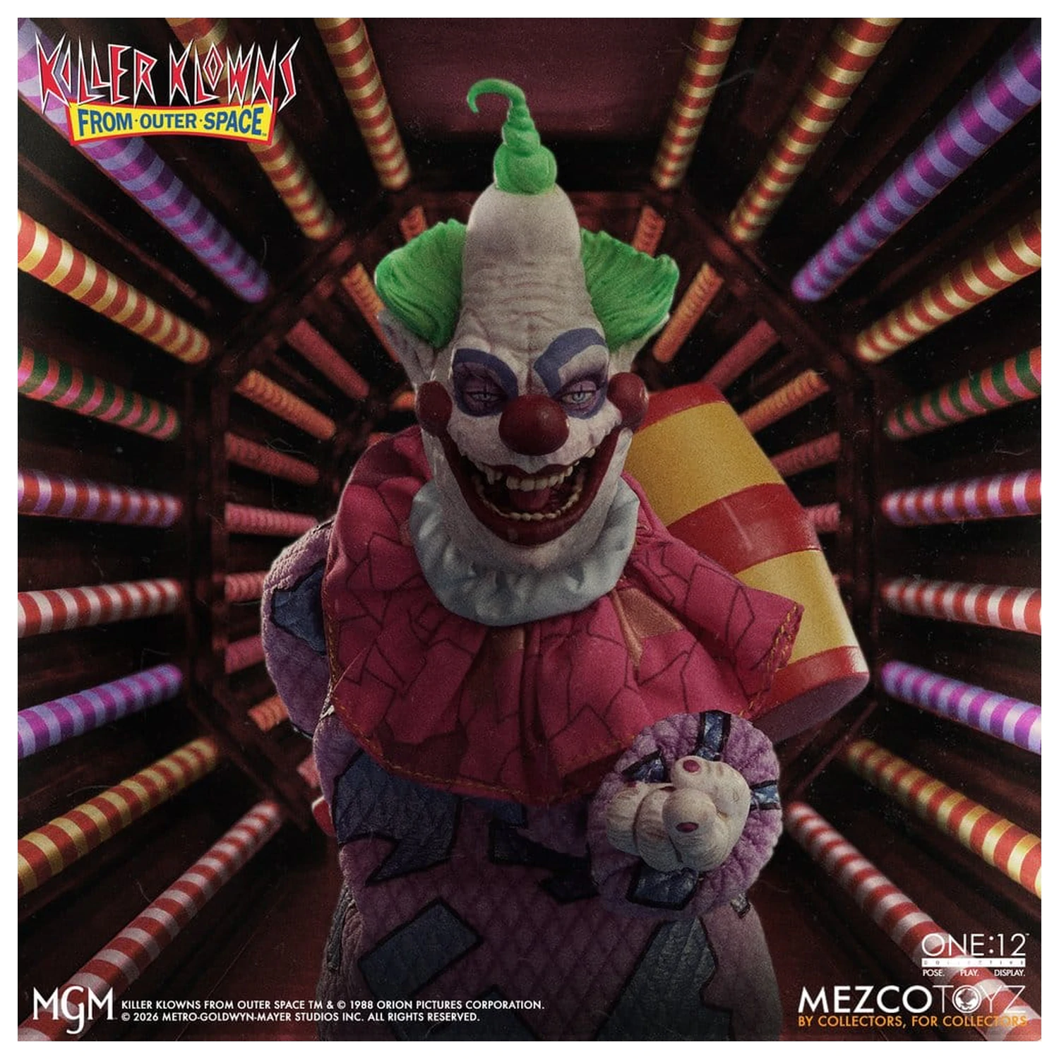 Killer Klowns From Outer Space One:12 Collective akční figurka 1/12 Jumbo 17 cm fotografii produktu