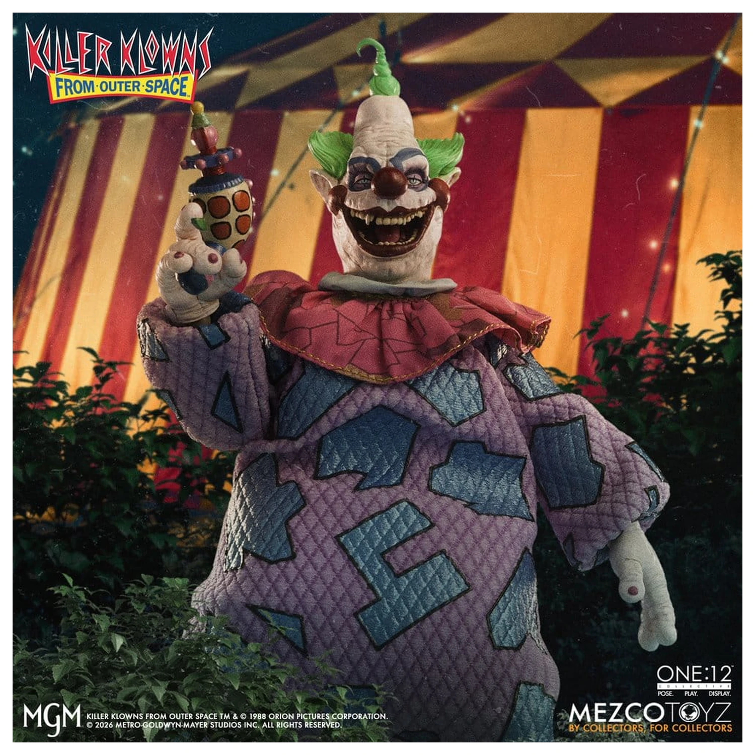 Killer Klowns From Outer Space One:12 Collective akční figurka 1/12 Jumbo 17 cm fotografii produktu