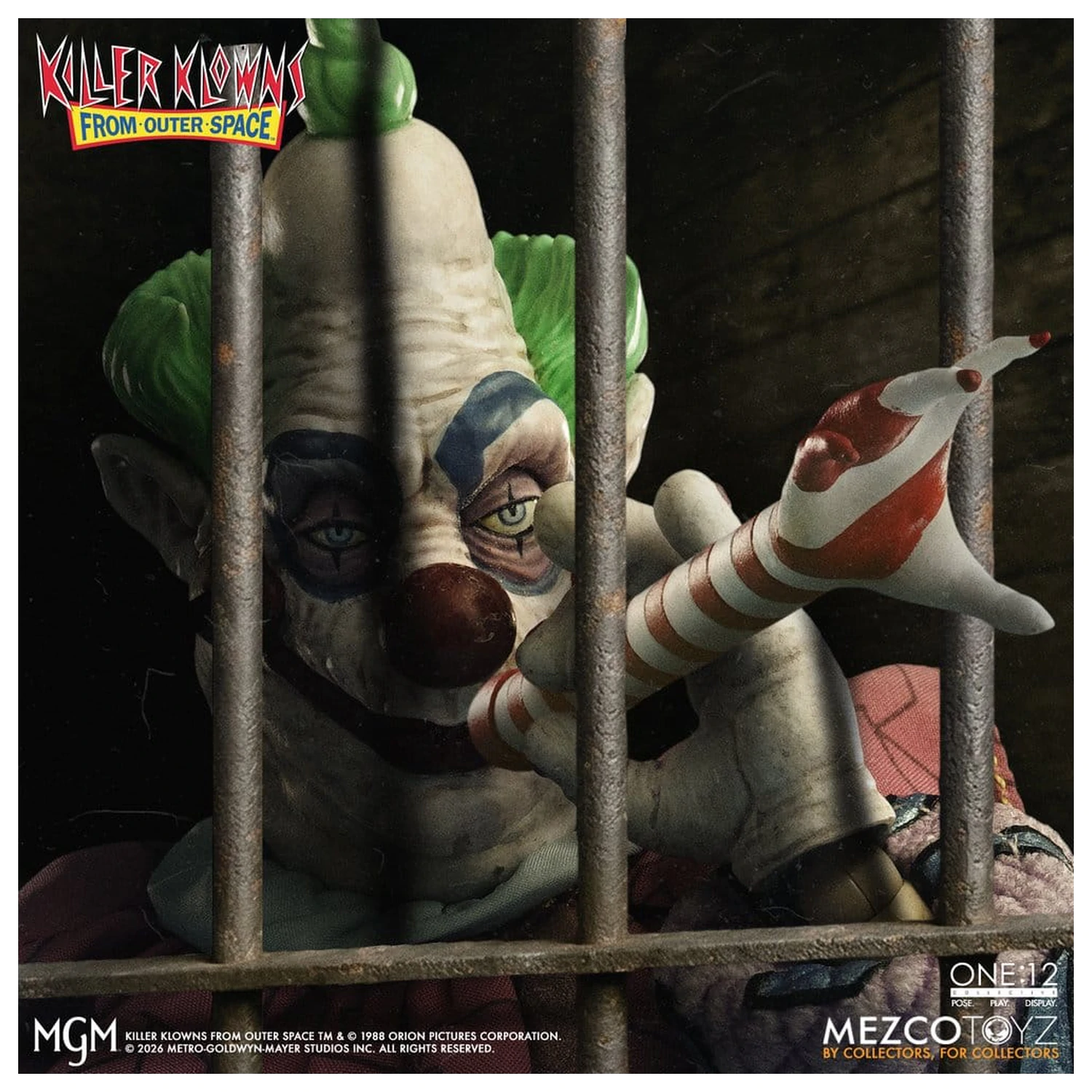 Killer Klowns From Outer Space One:12 Collective akční figurka 1/12 Jumbo 17 cm fotografii produktu