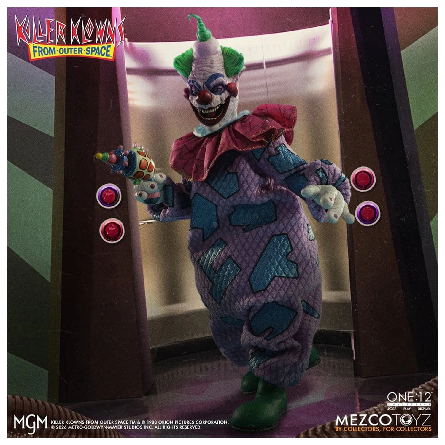 Killer Klowns From Outer Space One:12 Collective akční figurka 1/12 Jumbo 17 cm fotografii produktu