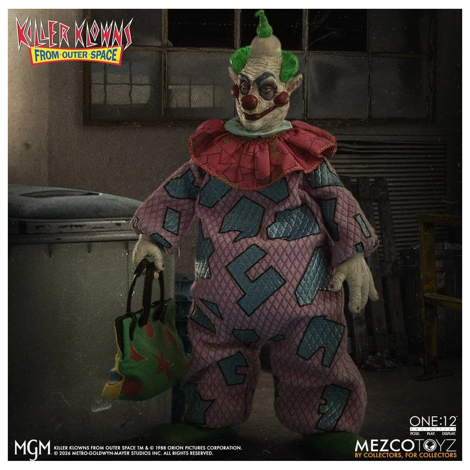 Killer Klowns From Outer Space One:12 Collective akční figurka 1/12 Jumbo 17 cm fotografii produktu