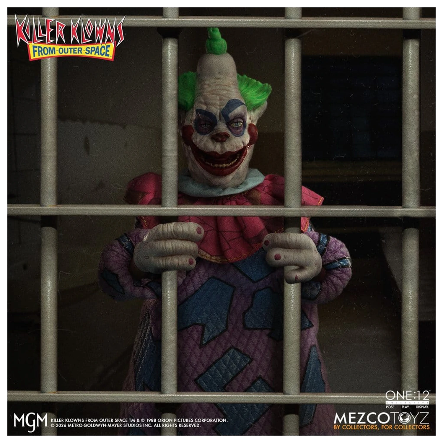 Killer Klowns From Outer Space One:12 Collective akční figurka 1/12 Jumbo 17 cm fotografii produktu
