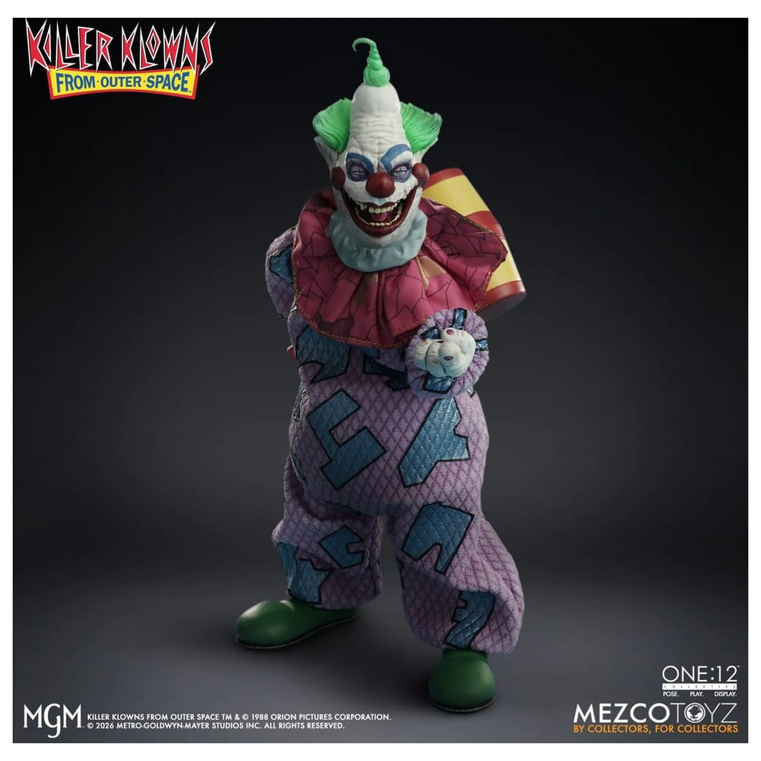 Killer Klowns From Outer Space One:12 Collective akční figurka 1/12 Jumbo 17 cm fotografii produktu