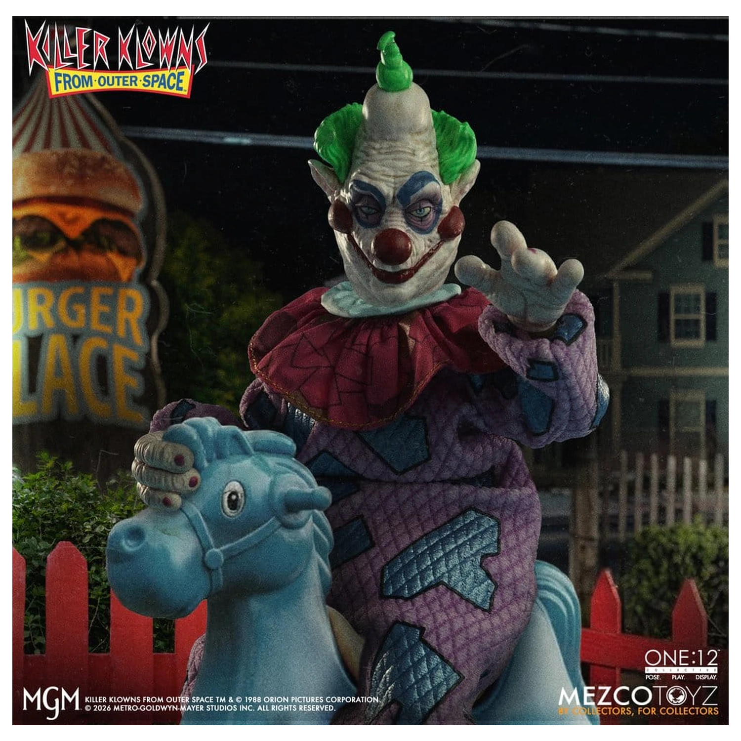 Killer Klowns From Outer Space One:12 Collective akční figurka 1/12 Jumbo 17 cm fotografii produktu