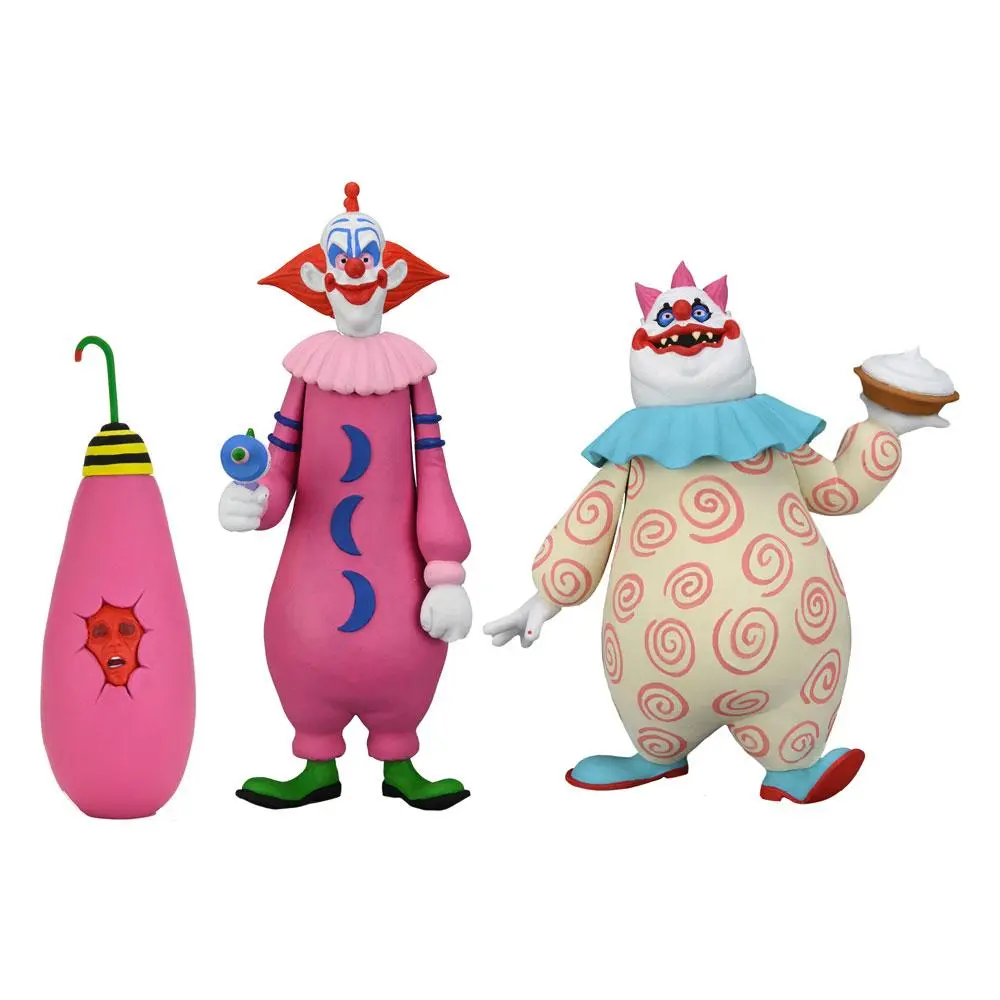 Killer Klowns from Outer Space Toony Terrors Akční figurky 2-Pack Slim & Chubby 15 cm fotografii produktu