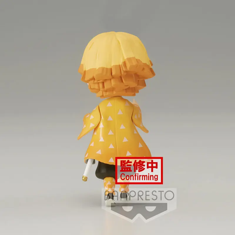 Demon Slayer Kimetsu No Yaiba Zenitsu Agatsuma Q posket petit figurka 7cm fotografii produktu