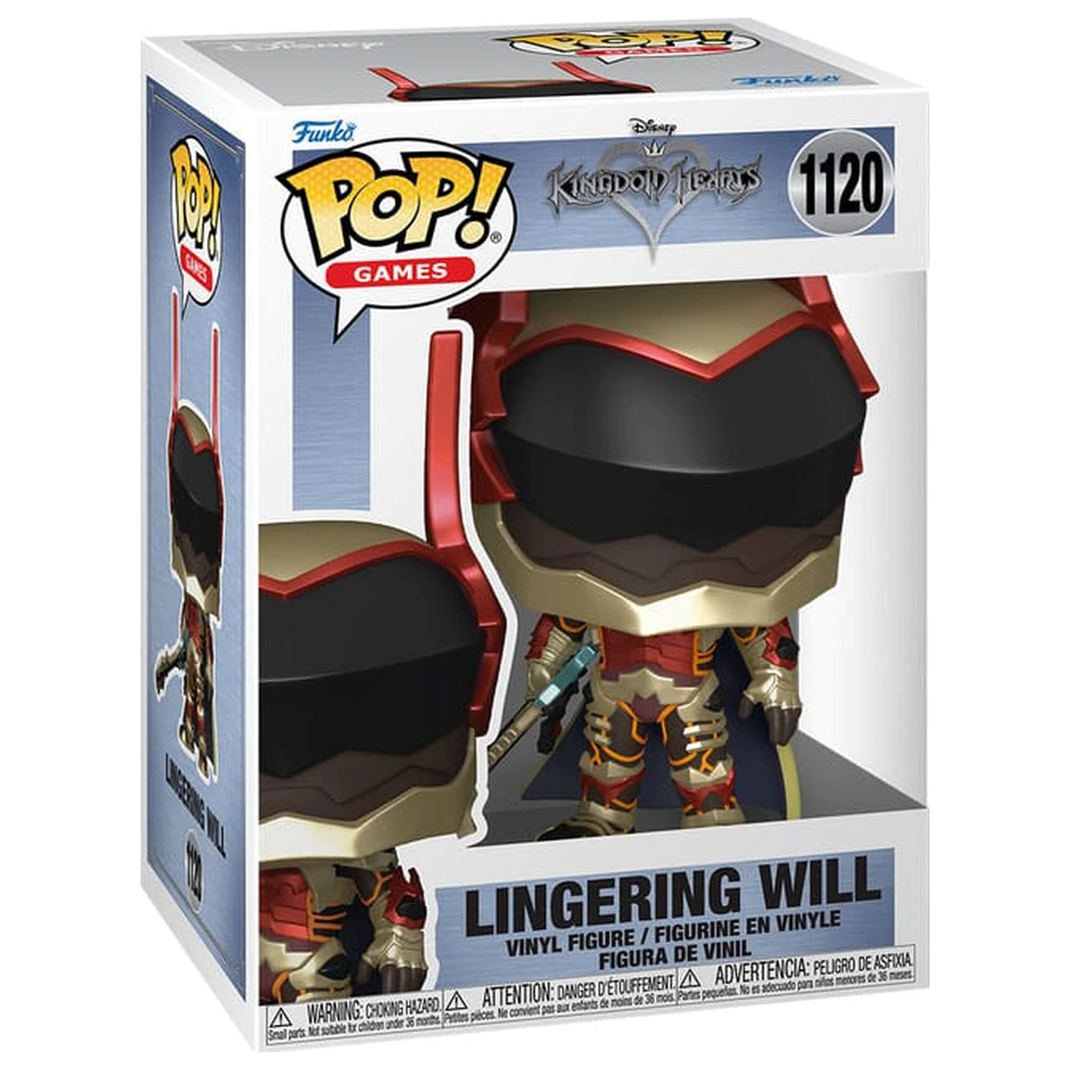 Kingdom Hearts Funko POP! Games Vinyl Figurka Lingering Will 9 cm fotografii produktu
