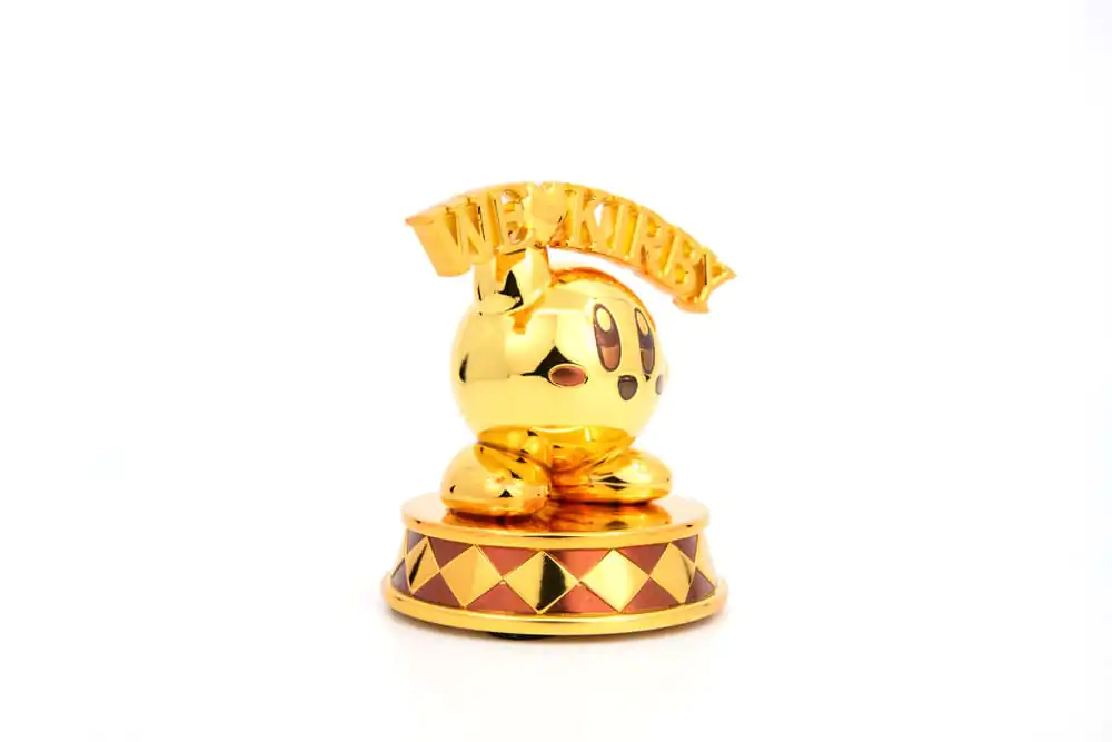 Kirby DieCast Statue We Love Kirby Gold Edition 10 cm fotografii produktu