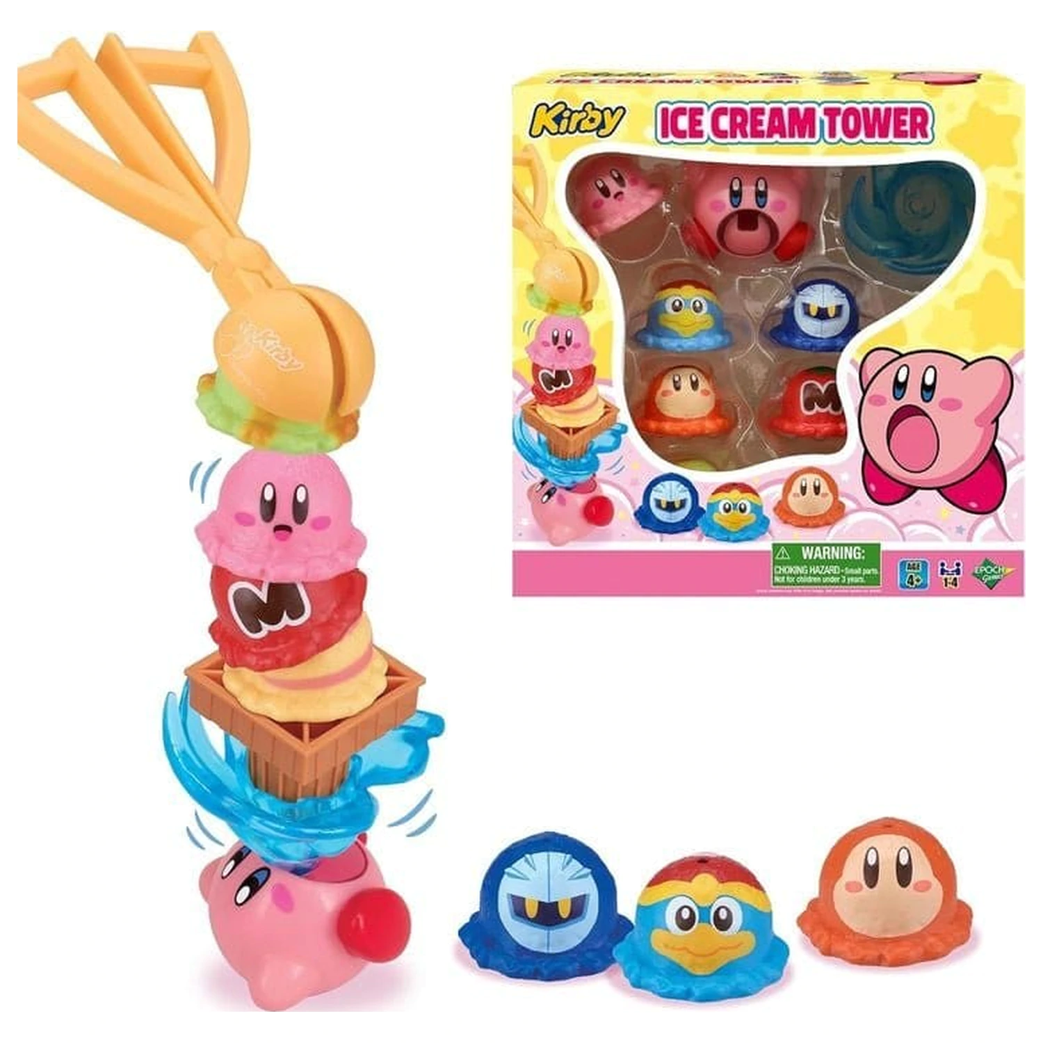 Kirby herní Stohovací věž zmrzlinových kornoutů fotografii produktu