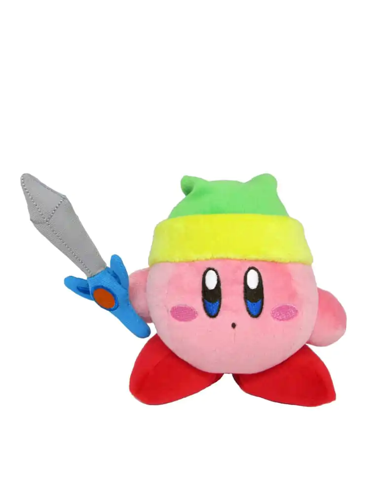 Kirby plyšová figurka Kirby se mečem 12 cm fotografii produktu
