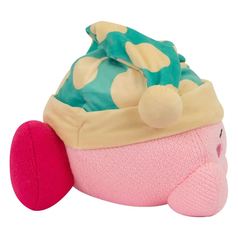 Kirby Nuiguru-Knit plyšová figurka Kirby Sleeping Mega 25 cm fotografii produktu