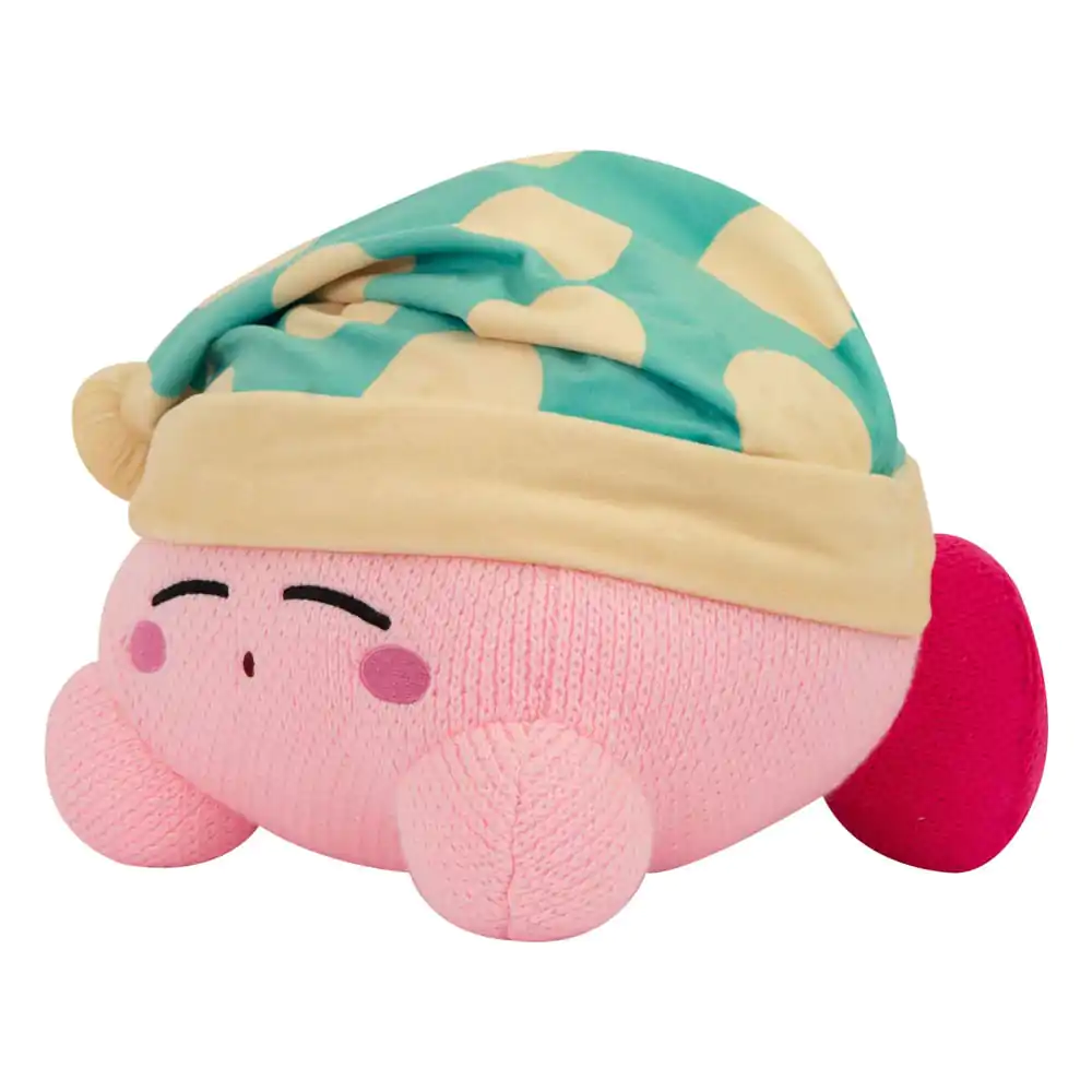 Kirby Nuiguru-Knit plyšová figurka Kirby Sleeping Mega 25 cm fotografii produktu