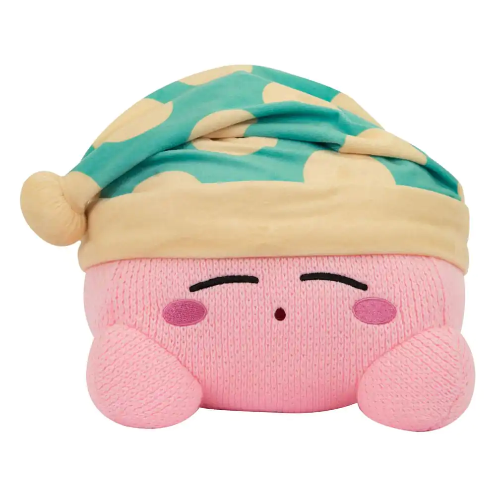 Kirby Nuiguru-Knit plyšová figurka Kirby Sleeping Mega 25 cm fotografii produktu