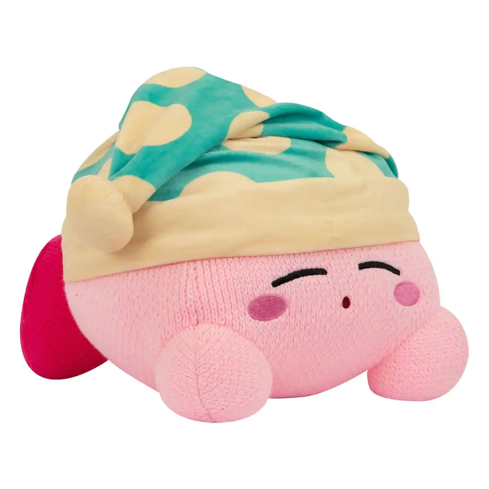 Kirby Nuiguru-Knit plyšová figurka Kirby Sleeping Mega 25 cm fotografii produktu