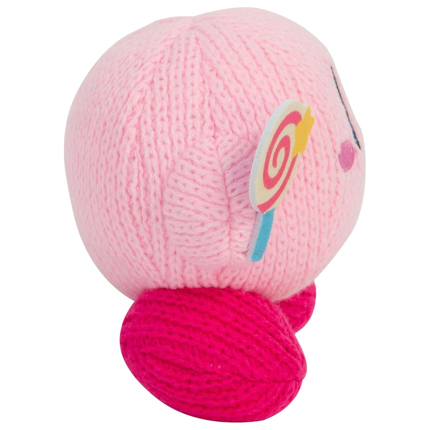 Kirby Nuiguru-Knit plyšová figurka Kirby s Invincible Candy Wand fotografii produktu