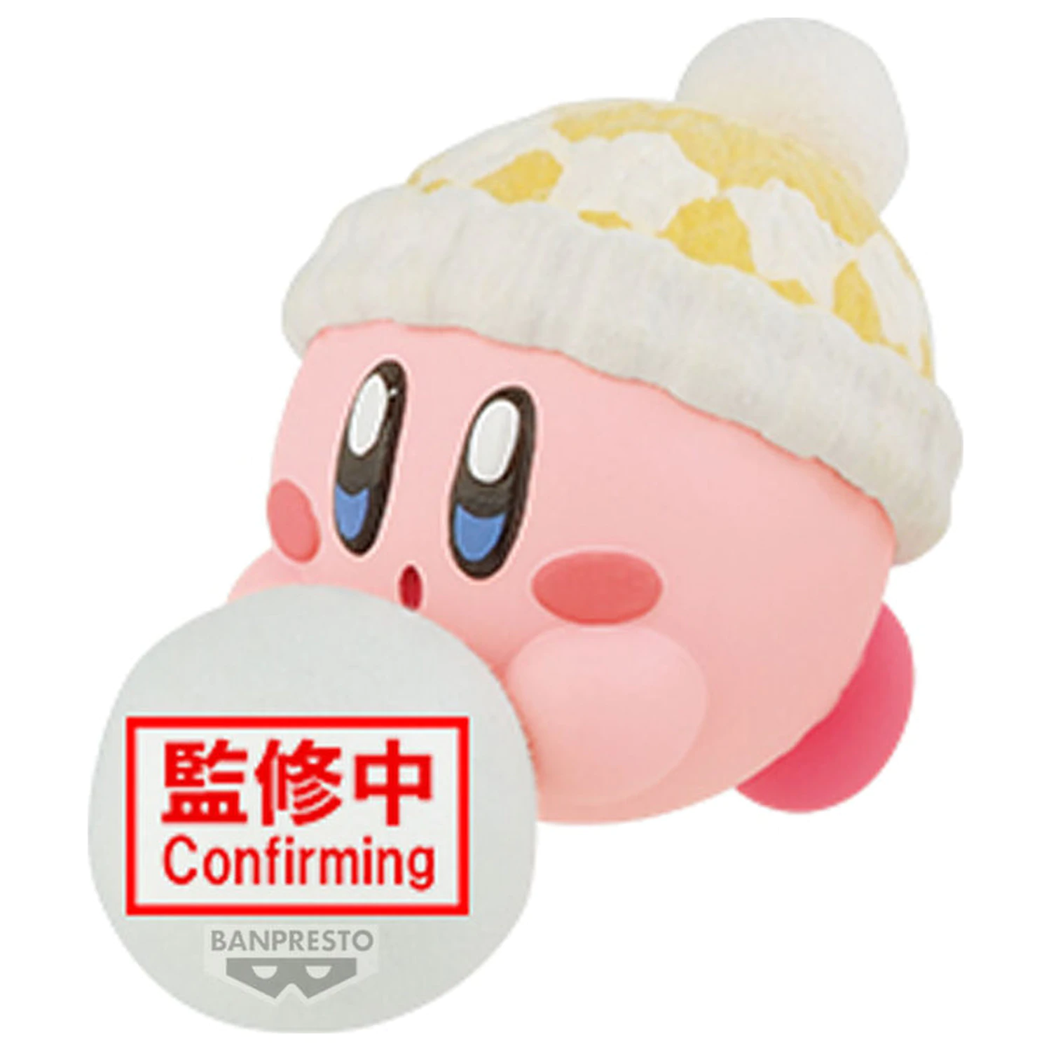 Kirby Hraje si ve sněhu Nadýchaná Puffy Mine Kirby figurka 4cm fotografii produktu