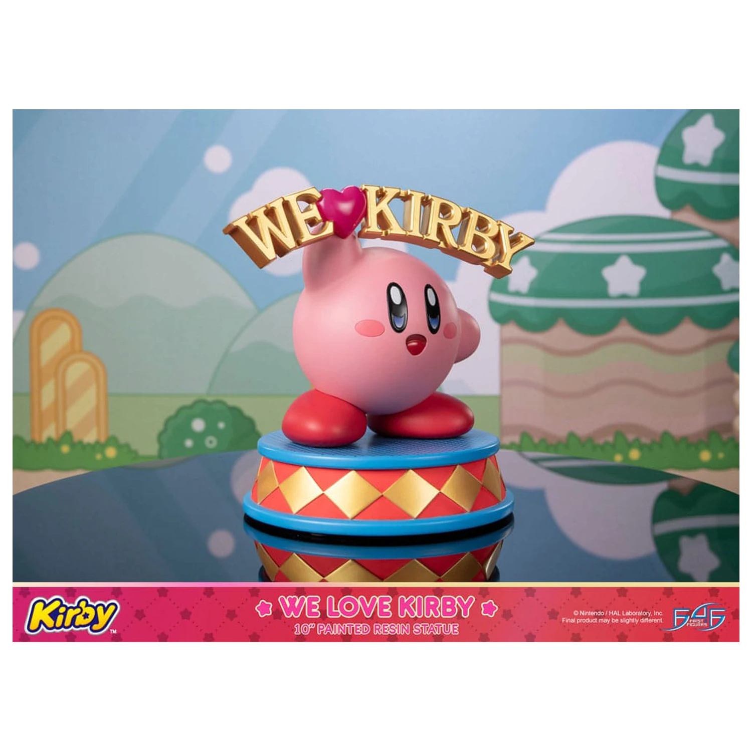 Kirby Statue We Love Kirby 24 cm fotografii produktu