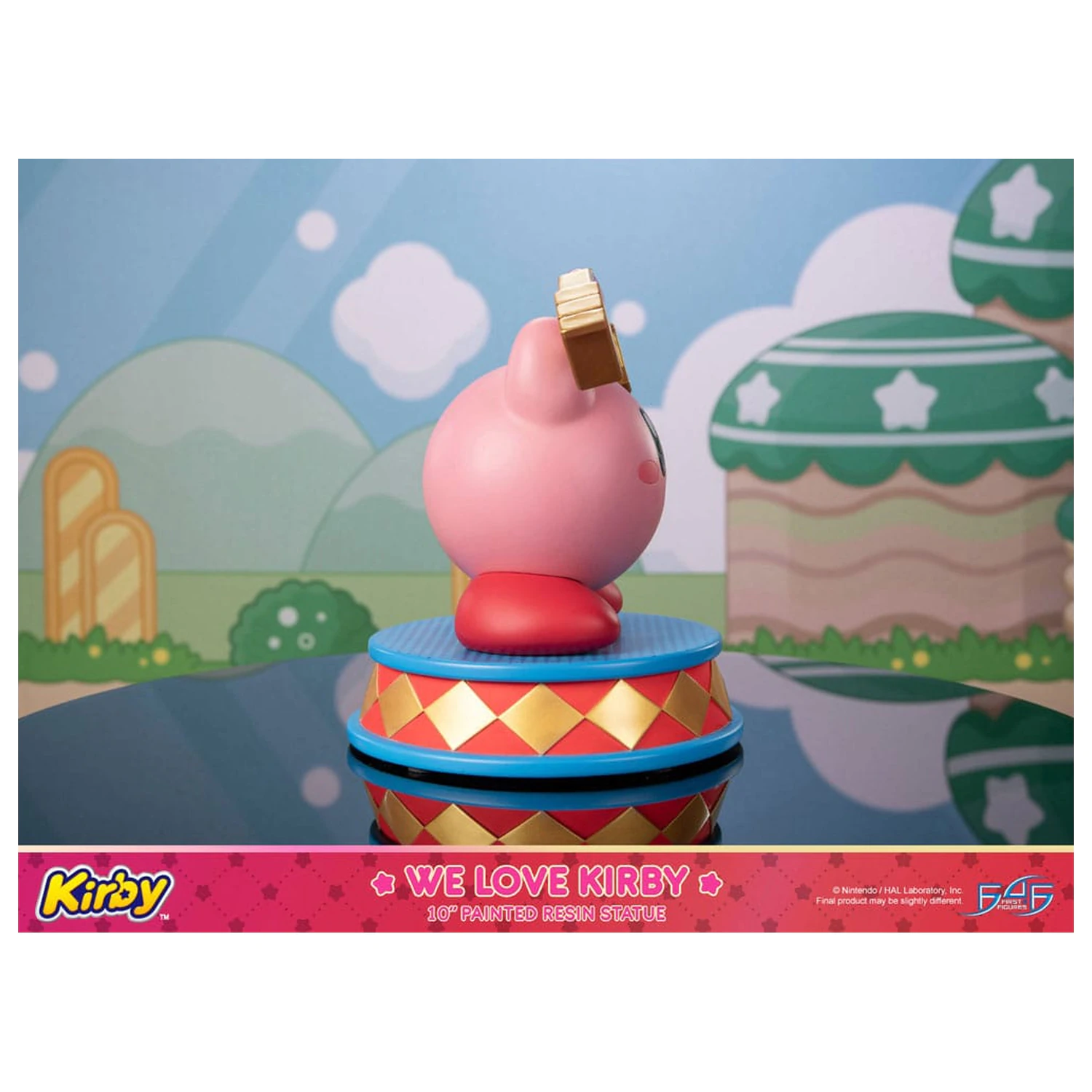 Kirby Statue We Love Kirby 24 cm fotografii produktu