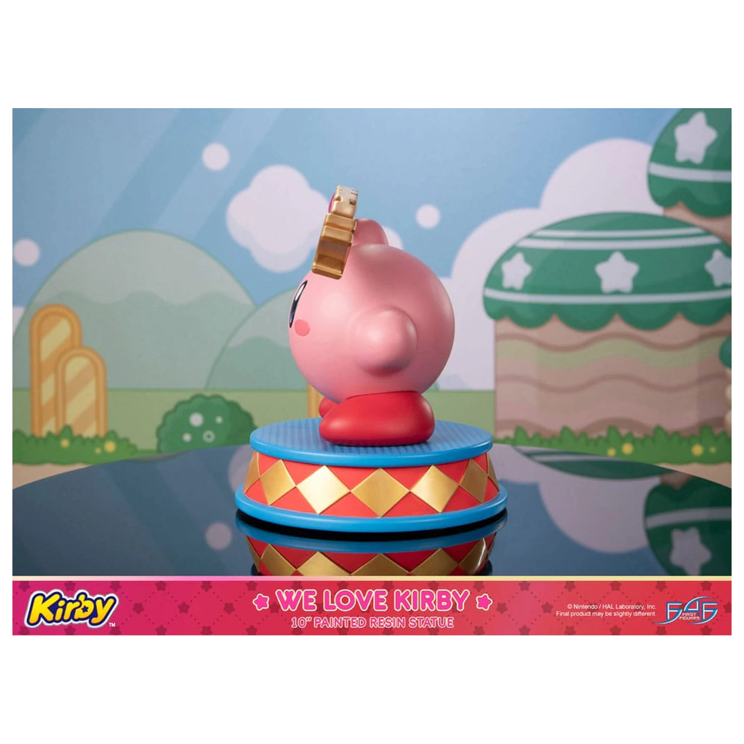 Kirby Statue We Love Kirby 24 cm fotografii produktu