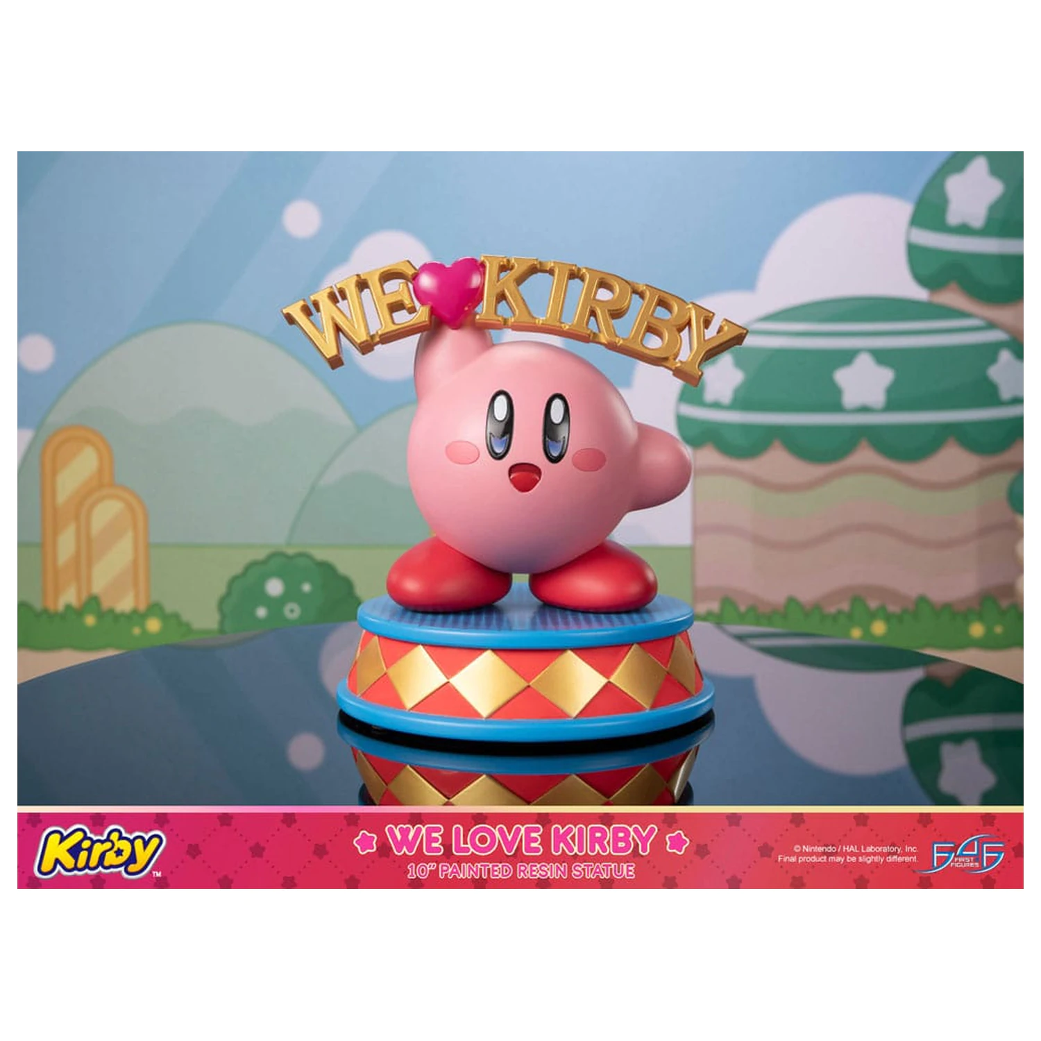 Kirby Statue We Love Kirby 24 cm fotografii produktu