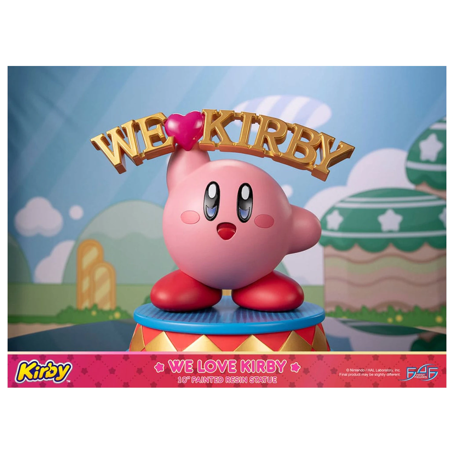 Kirby Statue We Love Kirby 24 cm fotografii produktu
