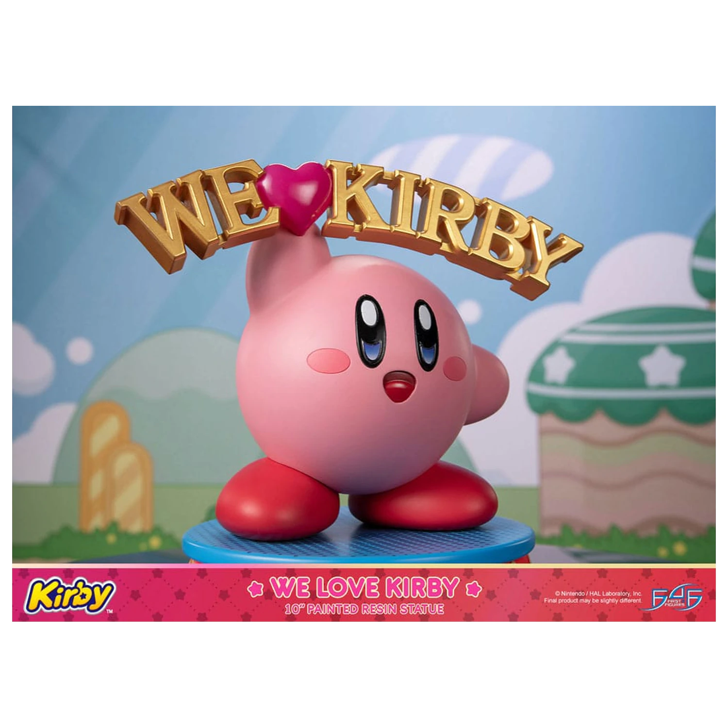 Kirby Statue We Love Kirby 24 cm fotografii produktu