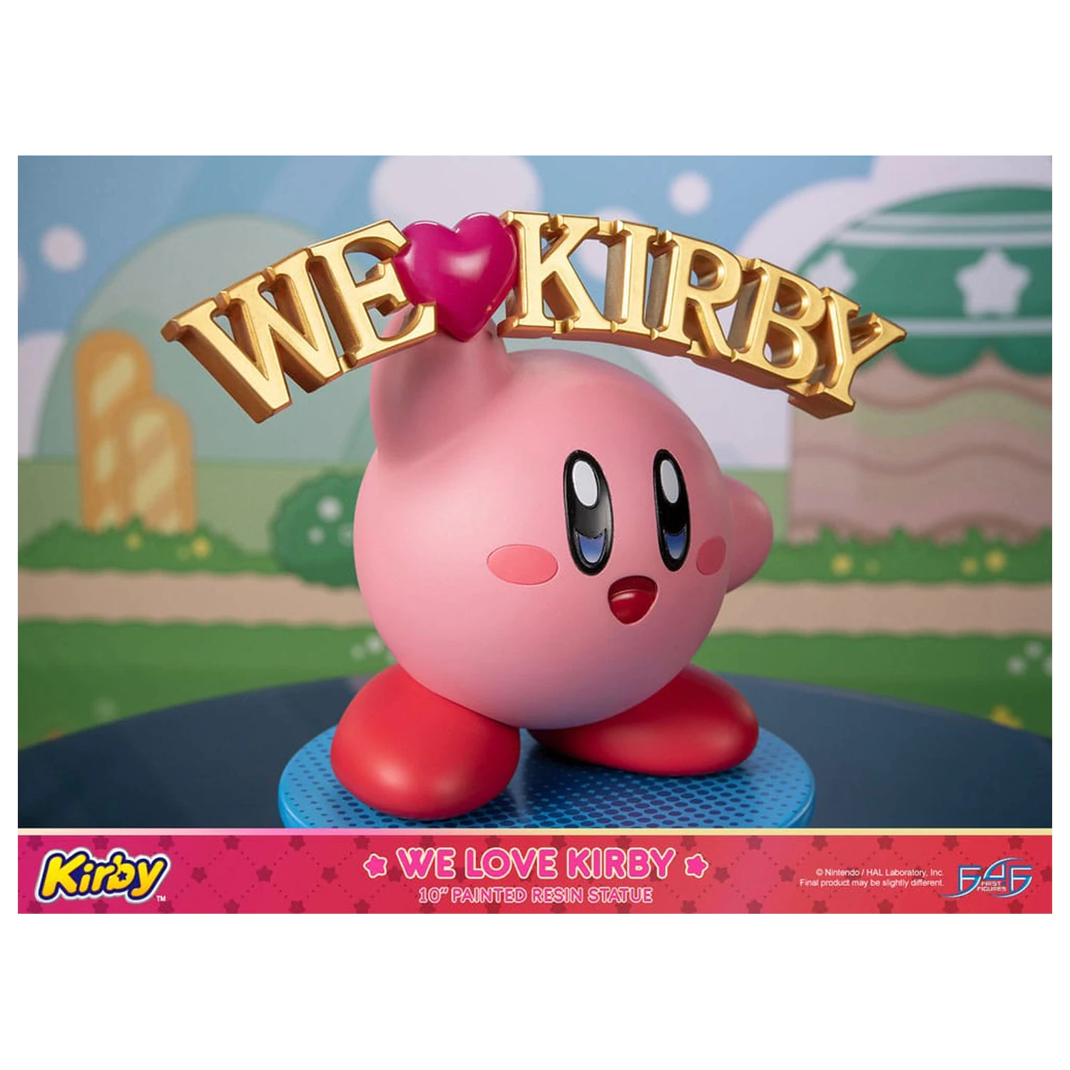 Kirby Statue We Love Kirby 24 cm fotografii produktu