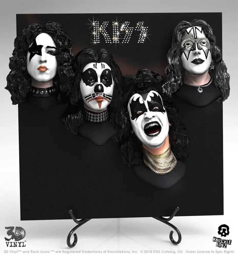 Kiss 3D Vinyl Socha Debut Album 30 cm fotografii produktu