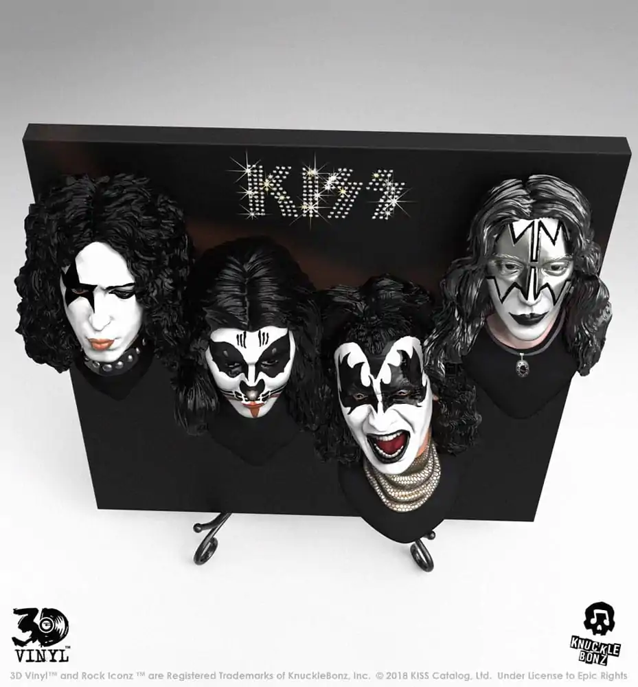 Kiss 3D Vinyl Socha Debut Album 30 cm fotografii produktu