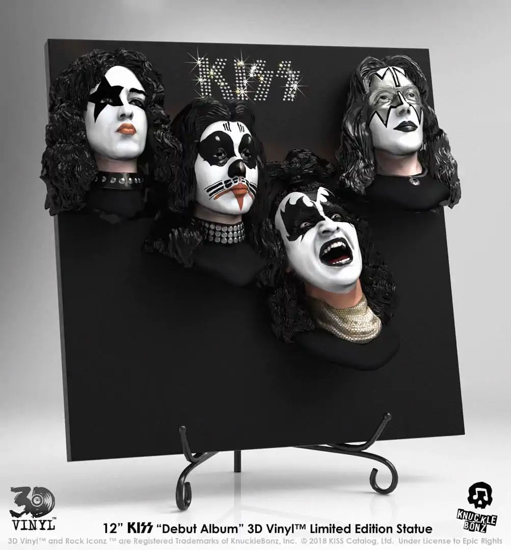 Kiss 3D Vinyl Socha Debut Album 30 cm fotografii produktu