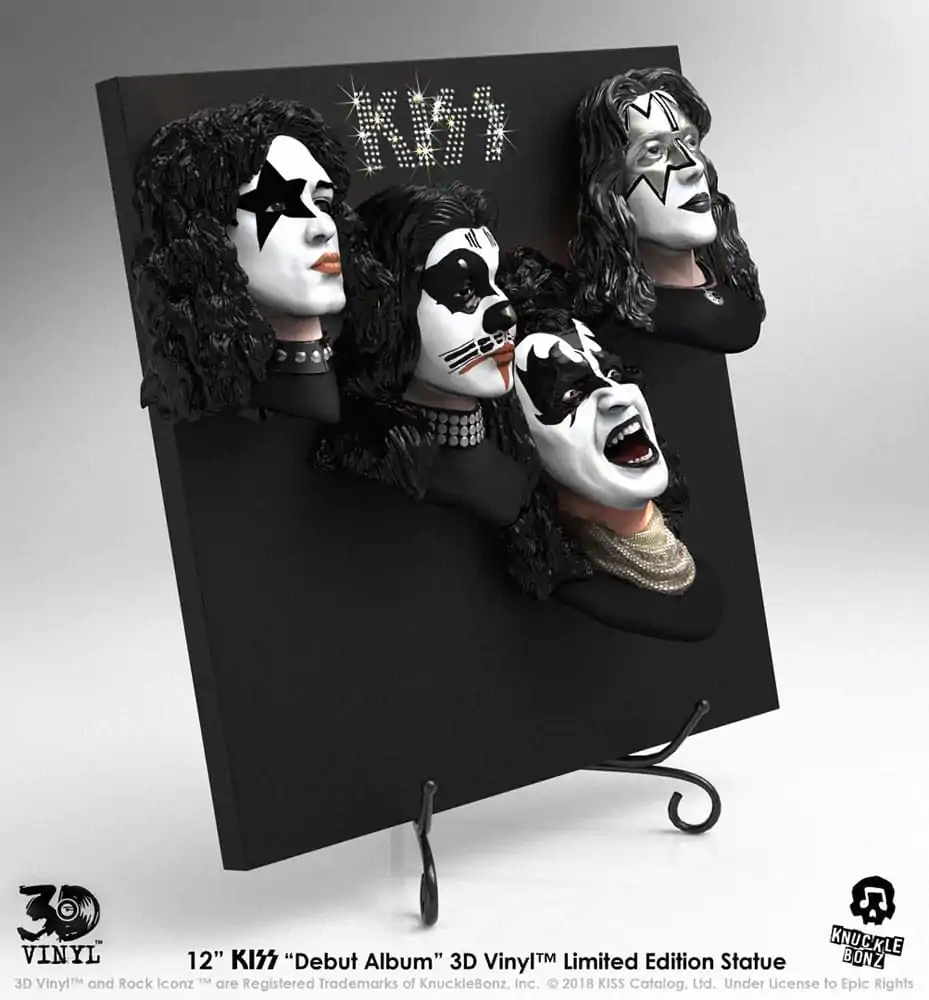 Kiss 3D Vinyl Socha Debut Album 30 cm fotografii produktu