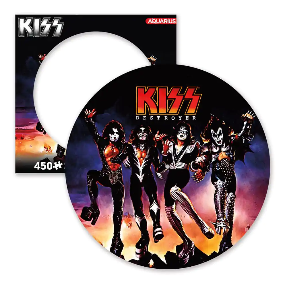 KISS Destroyer Picture Disc Puzzle skládačka (450 dílků) fotografii produktu