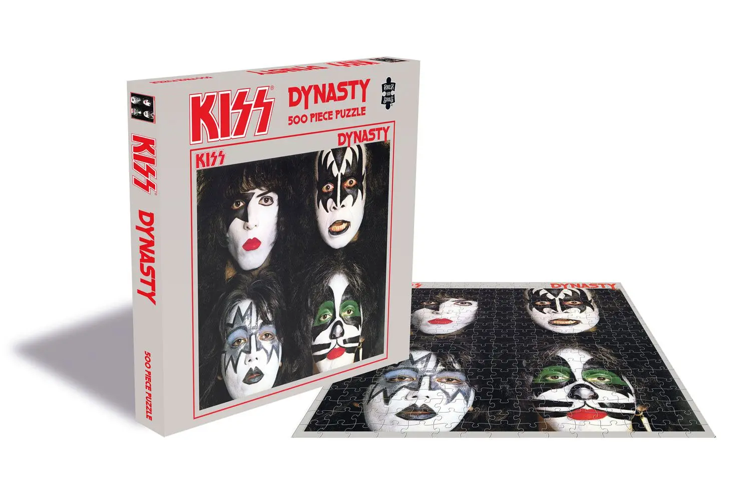Kiss Rock Saws Puzzle Dynasty (500 dílků) fotografii produktu