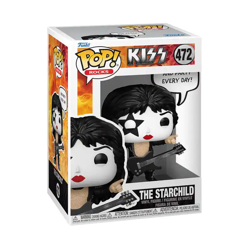 KISS Funko POP! Sayings vinylová figurka The Starchild(R&R All Night) 9 cm fotografii produktu